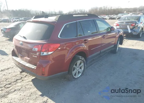 2014 Subaru Outback 2.5I Premium from USA, damaged, VIN 4S4BRBCC1E3261459